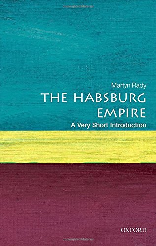 Book cover for “The Habsburg Empire” with color-blocked design.