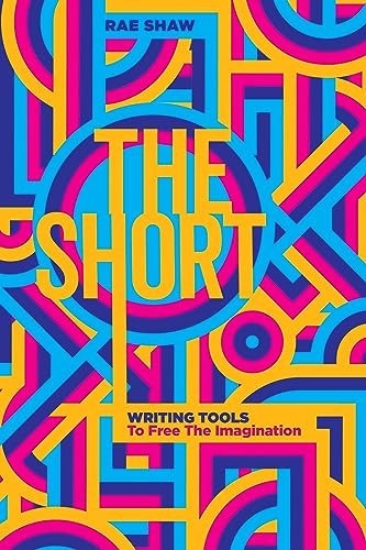 Book cover: "The Short" with abstract colorful geometric design.