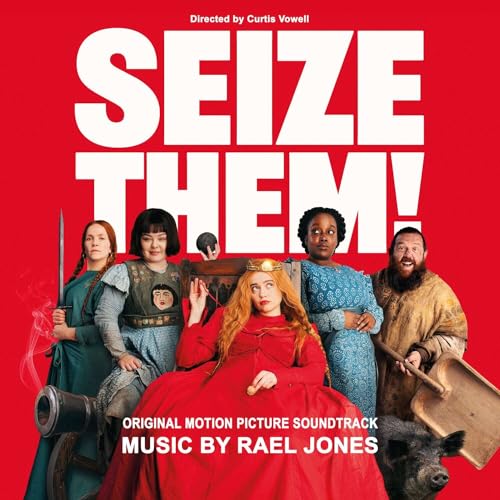 “Seize Them!” CD cover featuring a group of costumed characters and red text.
