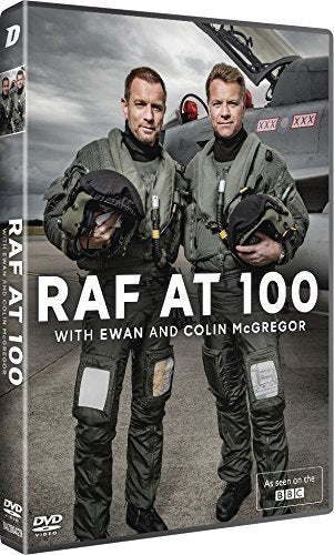 DVD cover featuring Ewan and Colin McGregor in flight suits, with a fighter jet.