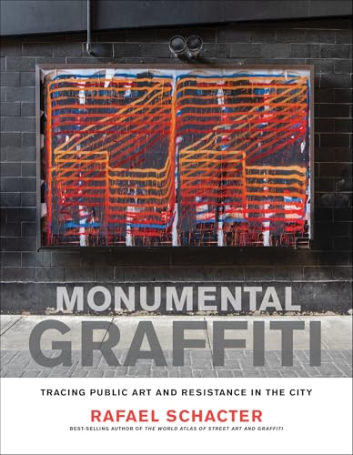 Book cover featuring abstract graffiti art against a brick wall.