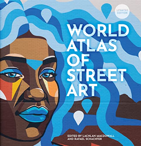 Book cover featuring colorful street art portrait and bold title text.