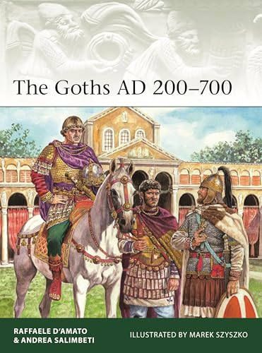 Book cover showing three ancient Gothic warriors, one on a white horse.