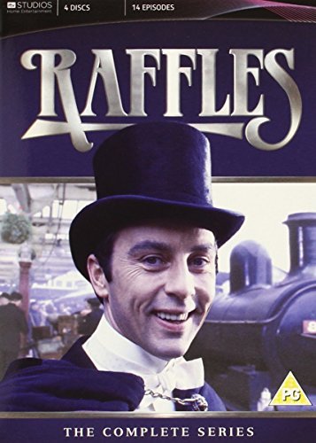 DVD cover featuring a man in a top hat and formal wear before a train.