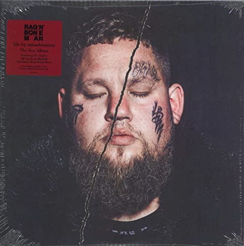 Rag'n'Bone Man album cover: close-up of a man with facial markings.