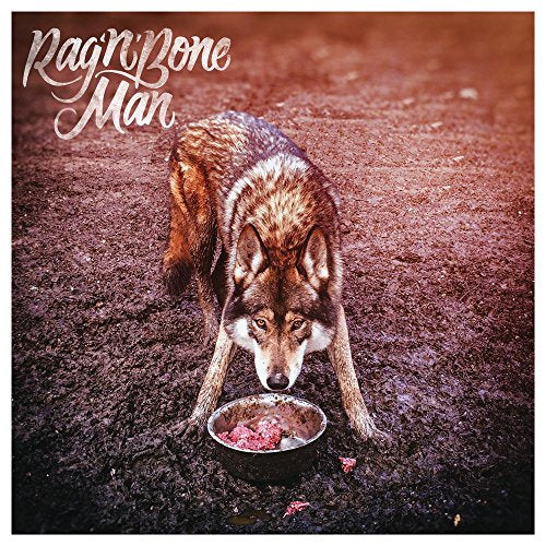 Rag’n’Bone Man “Wolves” EP CD cover: wolf drinking from a bowl.