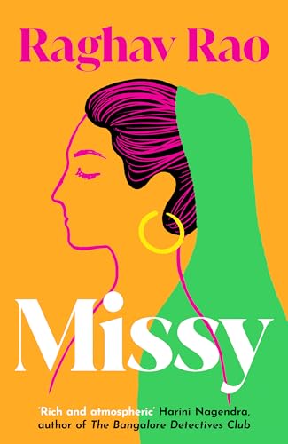 Book cover: profile of a woman with pink hair and green headscarf.