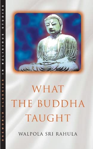 Book cover featuring a Buddha statue against a blue background with title text below.