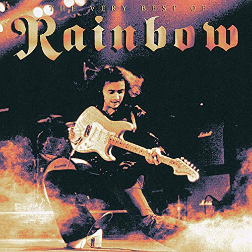 CD cover showing a guitarist performing on stage amidst stage lights and smoke.