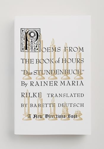 Book cover: "Poems from the Book of Hours" by Rainer Maria Rilke.
