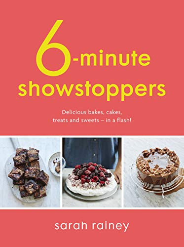 Cookbook cover featuring baked goods: brownies, pavlova, and a chocolate cake.