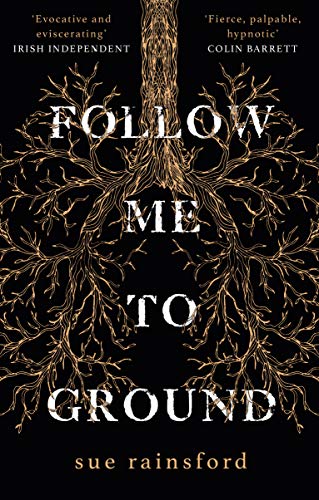 Book cover: dark background with gold tree roots and white text.