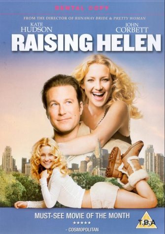 DVD cover for "Raising Helen" featuring Kate Hudson and John Corbett.