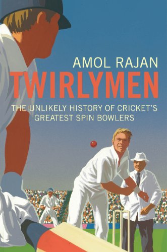Book cover: illustrated cricketers in action, titled "Twirlymen.