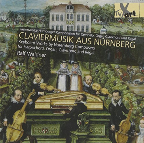 CD cover: historical painting of musicians playing keyboard and string instruments.