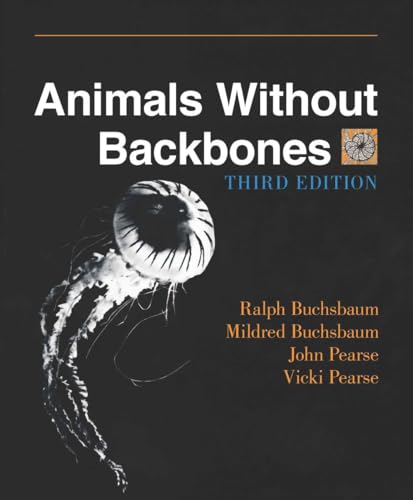 Book cover: "Animals Without Backbones" featuring a jellyfish image.