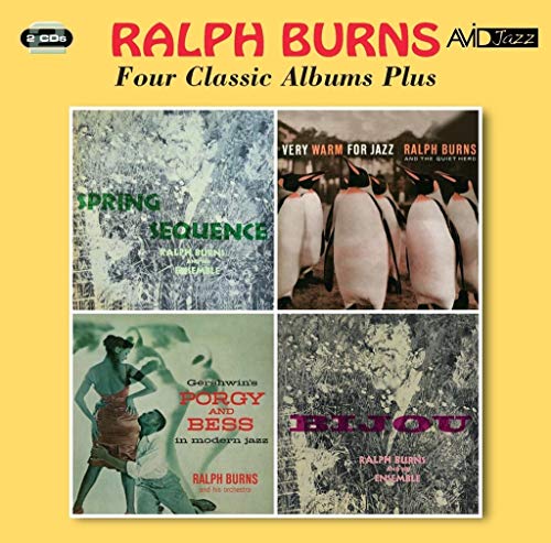 CD cover for Ralph Burns’ “Four Classic Albums Plus” featuring album art.