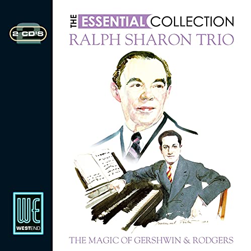 CD cover featuring pianist Ralph Sharon and composers Gershwin & Rodgers.