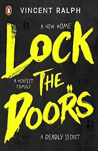 Book cover with yellow text on a black background featuring a keyhole icon.