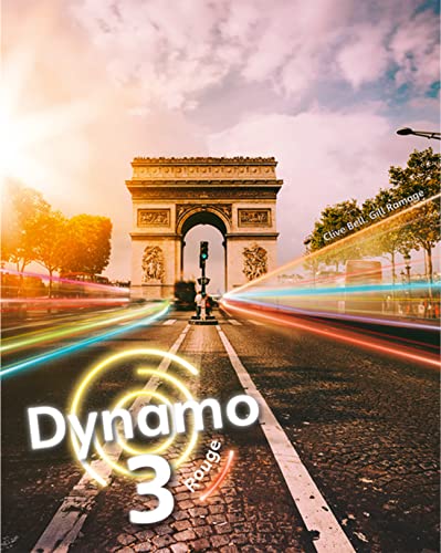 French textbook cover with the Arc de Triomphe and motion blur.