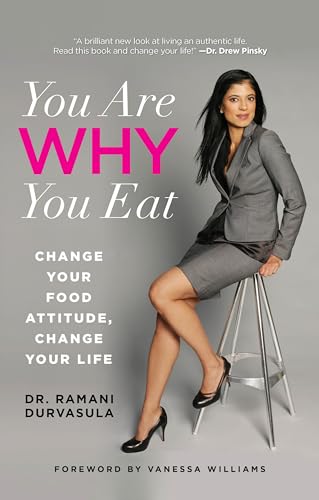 Book cover: woman in suit, title "You Are WHY You Eat.
