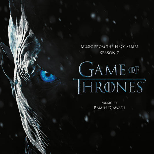 Game of Thrones Season 7 soundtrack album cover featuring the Night King.
