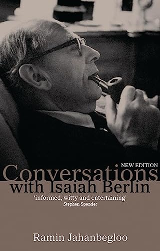 Book cover featuring a black and white portrait of Isaiah Berlin with a pipe.