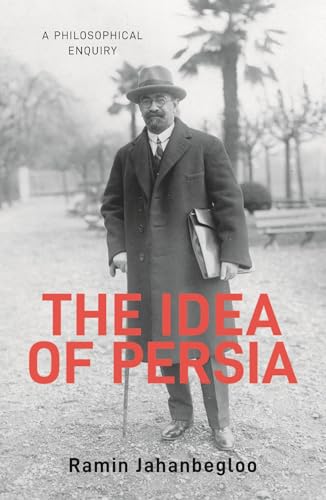 Book cover: “The Idea of Persia” featuring a historical portrait.