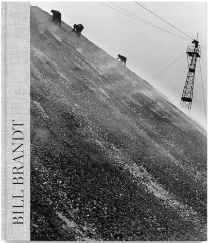 Black and white photograph of figures on a steep, textured hillside.
