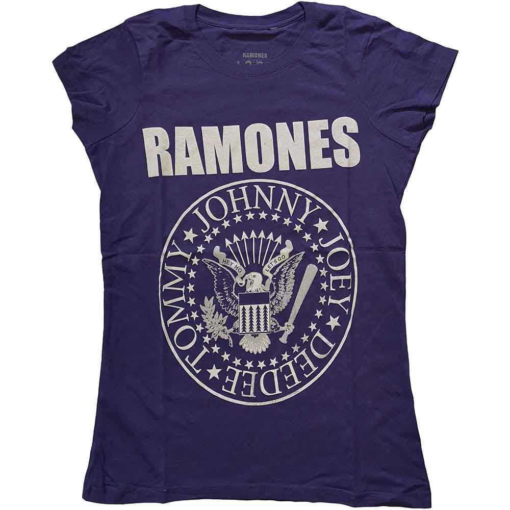 Black t-shirt with Ramones logo parodying a presidential seal, size X-Large.