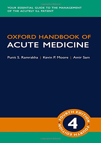 Cover of the “Oxford Handbook of Acute Medicine,” fourth edition.