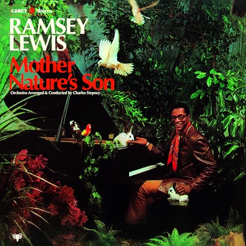 Ramsey Lewis album cover featuring a pianist with birds and rabbits.