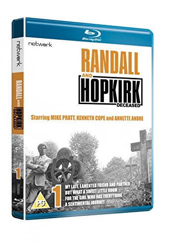 Randall and Hopkirk Deceased" Blu-ray cover featuring a graveyard scene.