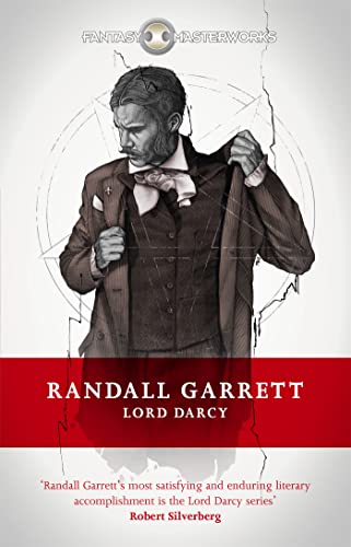 Book cover: illustrated man in suit, dark background, red title panel.