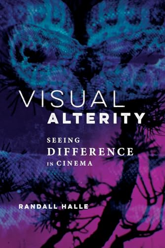Book cover: “Visual Alterity” with abstract blue and purple imagery.