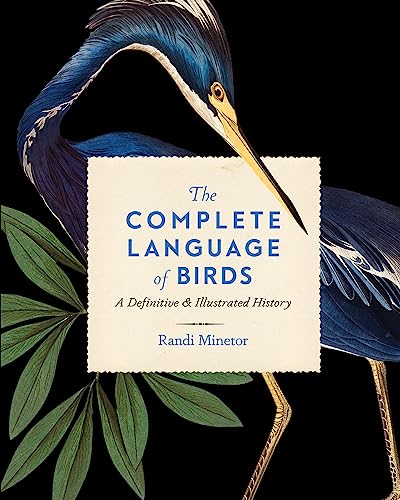 Book cover featuring a detailed illustration of a blue heron.