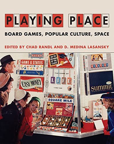 Book cover featuring vintage board games and people looking at displays.