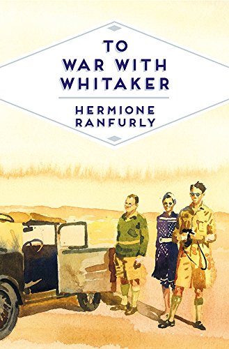 Book cover: "To War with Whitaker" featuring a vintage car and three people.
