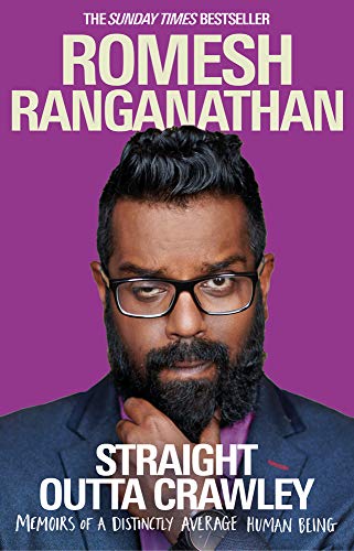 Book cover featuring comedian Romesh Ranganathan in a suit and glasses.