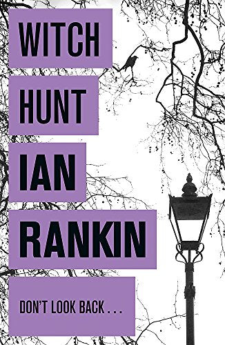 Book cover for “Witch Hunt” by Ian Rankin, with a raven and lamppost.