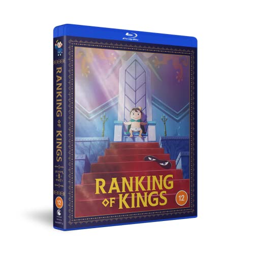 “Ranking of Kings” Season 1 Part 1 Blu-ray case with a boy on a throne.