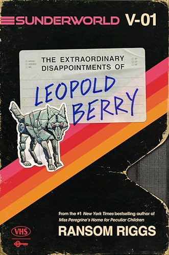 Book cover: robotic dog with text “Leopold Berry” on a dark, textured background.