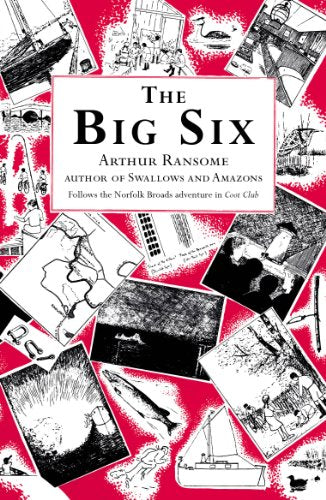 Book cover: "The Big Six" with black and white nautical illustrations.