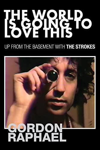 Book cover featuring Julian Casablancas of The Strokes looking through a camera.