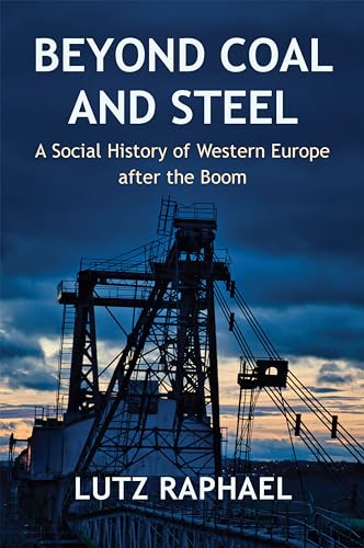 Book cover with a silhouetted industrial structure against a twilight sky.