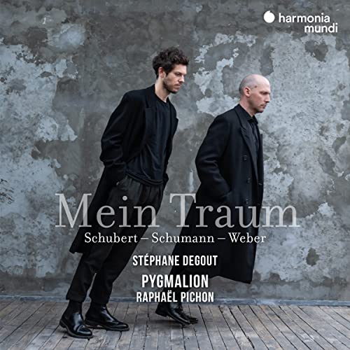 CD cover: two men in coats, text “Mein Traum” and composer names.