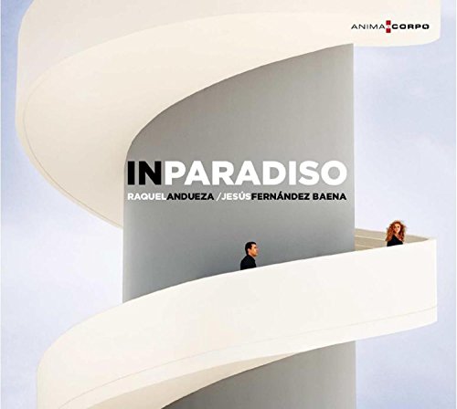 CD cover: abstract staircase with two figures, title "Inparadiso".