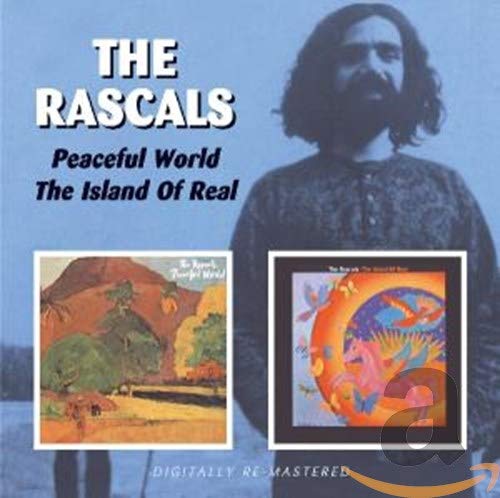 CD cover for The Rascals’ “Peaceful World Island Of Real” album.