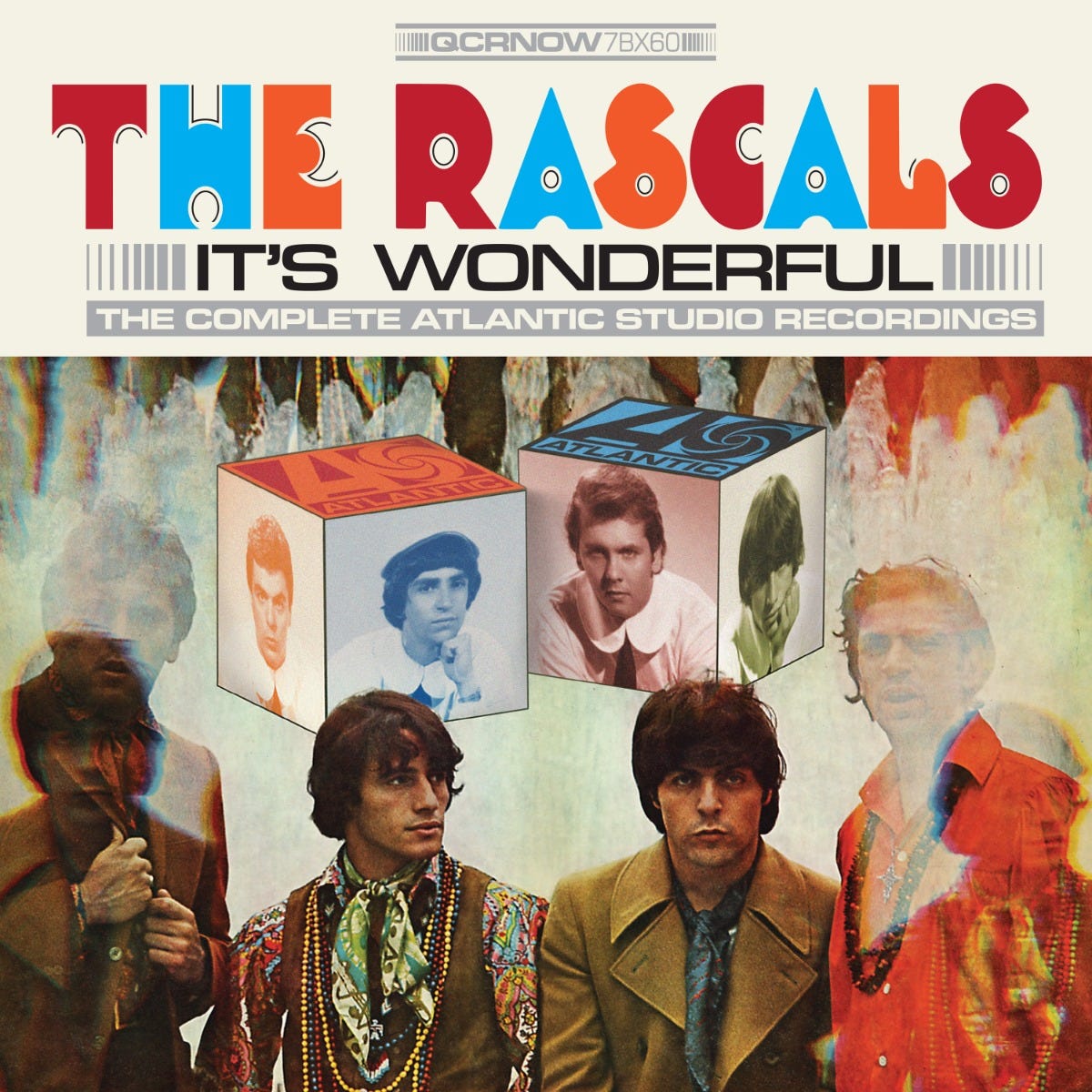 Album cover for The Rascals’ “It’s Wonderful” with band portraits.