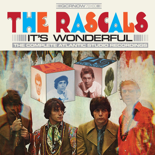 Album cover for The Rascals’ “It’s Wonderful” with band portraits.